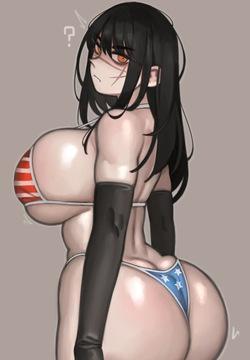 [Kelvin Hiu] Yoru USA Bikini (Chainsaw Man)